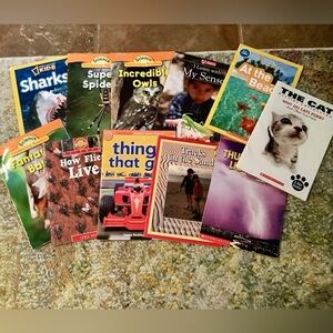 Set of Nonfiction Early Readers